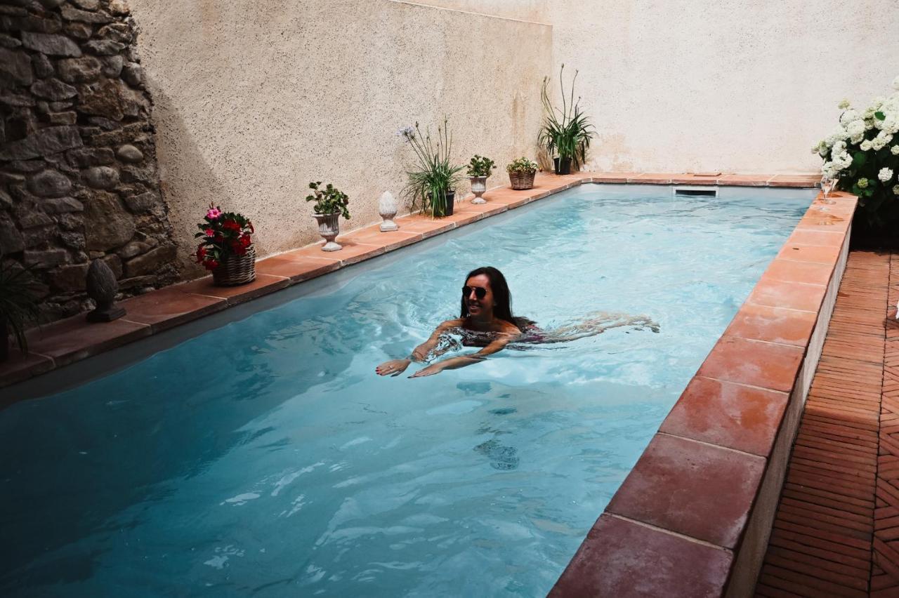 Demeure De La Carmine, Sejour Bien-Etre D'Exception, Piscine, Hammam, Champagne Bed & Breakfast Mirepoix  Exterior foto